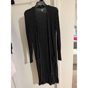 American Eagle Long Ribbed Cardigan Sweater